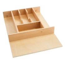 Organizador de Talheres de Madeira Maple Rev-A-Shelf 4WCT-1 Organizador de Talheres de Madeira Maple Rev-A-Shelf 4WCT-1