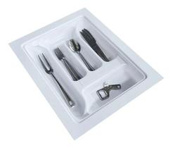 Organizador de talheres dt03 moldplast cor branco Organizador de talheres dt03 moldplast cor branco