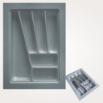 Organizador De Talheres DT08 Moldplast Branco CINZA