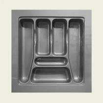 Organizador De Talheres DT30 Moldplast Cinza Organizador De Talheres DT30 Moldplast Cinza