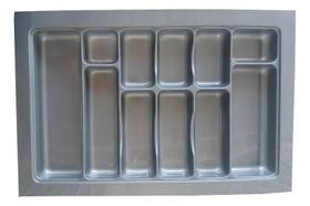 Organizador De Talheres DT43 Moldplast Cinza