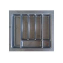 Organizador De Talheres DT64 Moldplast Cinza CINZA
