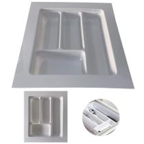 Organizador De Talheres DT75 Moldplast Branco CINZA