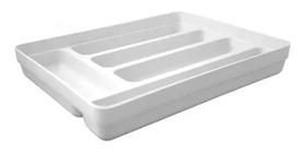 Organizador de talheres utensilios gavetas multiuso logic branco ou Organizador de talheres utensilios gavetas multiuso logic branco ou