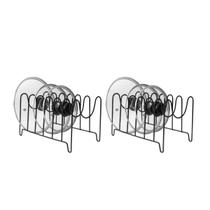 Organizador de Tampas da Plug Lar - Mantenha sua Cozinha Organizada com 2 Unidades! Organizador de Tampas da Plug Lar - Mantenha sua Cozinha Organizada com 2 Unidades!