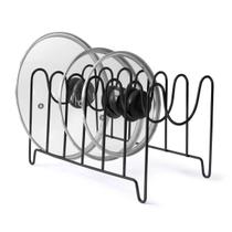 Organizador de Tampas de Panela Preto - Suporte de Cozinha - Nico Store Brasil Magalu