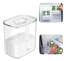 Organizador De Temperos Clear Fresh Transparente 1,5l - Ou Organizador De Temperos Clear Fresh Transparente 1,5l - Ou