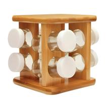 Organizador de Temperos Giratório 9 Peças Keep Bambu OTB100BMB - Ou