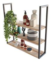 Organizador De Teto Moderna 80cm Em Metal P/ Sala