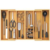 Organizador de utensílios Lifewit Large, expansível, com 54,4 a 91,4 cm de largura Organizador de utensílios Lifewit Large, expansível, com 54,4 a 91,4 cm de largura
