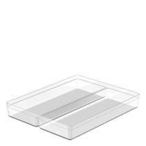 Organizador de Utensílios OU Clear Natural 37,5X30X5,6CM