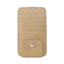 Organizador De Visor Solar De Carro Em Couro, Bolsa De Armazenamento Para Cartões E Óculos, Organizador De Visor Solar De Carro Em Couro, Bolsa De Armazenamento Para Cartões E Óculos,