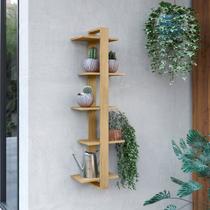 Organizador Decorativo com Prateleiras para Sala Quarto ou Jardim Bélgica Marrom Cinamomo Organizador Decorativo com Prateleiras para Sala Quarto ou Jardim Bélgica Marrom Cinamomo