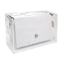 Organizador DelloColor Cristal c/6 Pastas Suspensas Brancas - Dello Organizador DelloColor Cristal c/6 Pastas Suspensas Brancas - Dello