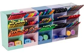 Organizador Diagonal Porta Caneta Multiuso Mesa Bancada