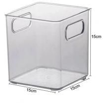 Organizador DIAMOND 15x15x15cm Cristal 899 Paramount Organizador DIAMOND 15x15x15cm Cristal 899 Paramount