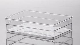 Organizador diamond 22,5x 15x 5,2cm cristal Organizador diamond 22,5x 15x 5,2cm cristal