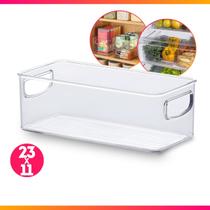 Organizador Diamond 23 x 11 x 8 cm Cesto Caixa Organizadora de Geladeira Acríico - Paramount Organizador Diamond 23 x 11 x 8 cm Cesto Caixa Organizadora de Geladeira Acríico - Paramount