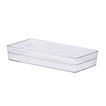 Organizador diamond 30x15x 5,2cm cristal 1117