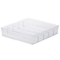 Organizador diamond c/ divisorias acrilico 36,5x36,5x7,5cm - Paramount Organizador diamond c/ divisorias acrilico 36,5x36,5x7,5cm - Paramount