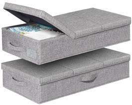 Organizador Dobrável para Debaixo da Cama Punemi 2 Unidades 79 x 40 x 15 cm Organizador Dobrável para Debaixo da Cama Punemi 2 Unidades 79 x 40 x 15 cm