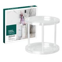 ORGANIZADOR DUPLO REDONDO GIRATORIO 23 CM PARAMOUNT Branco