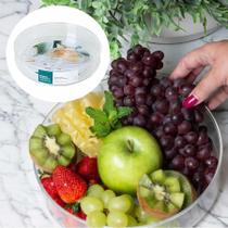 ORGANIZADOR DUPLO REDONDO GIRATORIO 24 CM PARAMOUNT Transparente