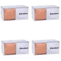 Organizador Edredom Visor Frontal 30AX47LX62C Branco 4 un.