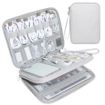 Organizador eletrônico CILLA Travel Cord Case impermeável em nylon