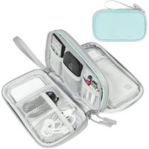 Organizador eletrônico FYY Travel Cable Bag impermeável verde Organizador eletrônico FYY Travel Cable Bag impermeável verde