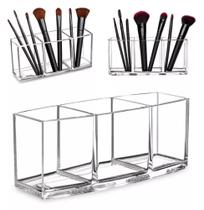 Organizador Em Acrílico Para Pincéis,lápis Etc