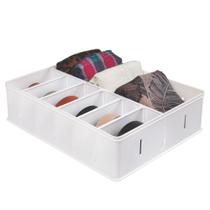 Organizador empilhável com 6 divisórias 36,5 x 29,1 x 10,7 Plasutil ref. 17349