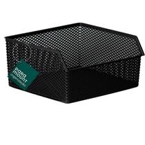 Organizador Empilhavel Preto 32x29x15cm Linea