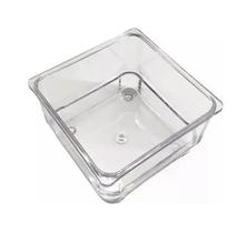 ORGANIZADOR EMPILHAVEL QUADRADO TRANSPARENTE MEK 8,2x8,2x5,1 ORGANIZADOR EMPILHAVEL QUADRADO TRANSPARENTE MEK 8,2x8,2x5,1