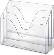 Organizador escritorio triplo horizontal walleu