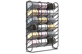 Organizador Estante Aramado Para Peças Íntima 18 Nichos