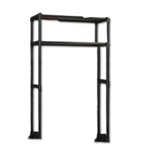 Organizador Estante Multiuso 2 Andares Sortido (Preto e Branco) Organizador Estante Multiuso 2 Andares Sortido (Preto e Branco)