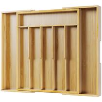 Organizador Expansível de Talheres de Bambu Kitsure Extra Grande Organizador Expansível de Talheres de Bambu Kitsure Extra Grande