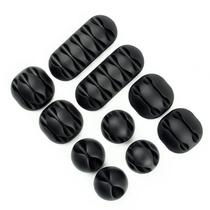 Organizador Fios E Cabos Autoadesivo Silicone Fixador Clips Kit Clip Organizadores Adesivos Fio Cabo - Nibus