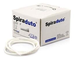 Organizador Fios E Cabos Espiral Spiraduto 1/4 Branco 50mts