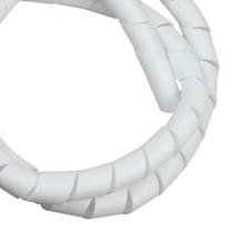 Organizador Fios E Cabos Espiral Spiraduto 1/8 Branco 5mts