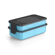 Organizador fit califórnia 1,3L Unitermi azul claro