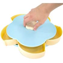 Organizador Flor Rotativa Armazenagem Artesanato Bijuterias