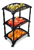 Organizador Fruteira 3 Ou 4 Andares Material Limpeza Cozinha
