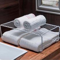 Organizador Future Retangular Componível Empilhável Branco