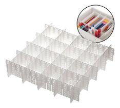 Organizador Gaveta Colméia Com 5 Divisórias Ajustável