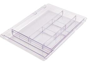 Organizador Gaveta Cristal Ampliavel Waleu