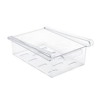 Organizador Gaveta Geladeira 17x22x8 cm Cristal Paramount