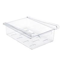 Organizador Gaveta Geladeira 17x22x8 Cm Cristal Paramount