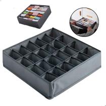 Organizador Gaveta Multiuso 24 Divisórias Roupa Íntima Bom